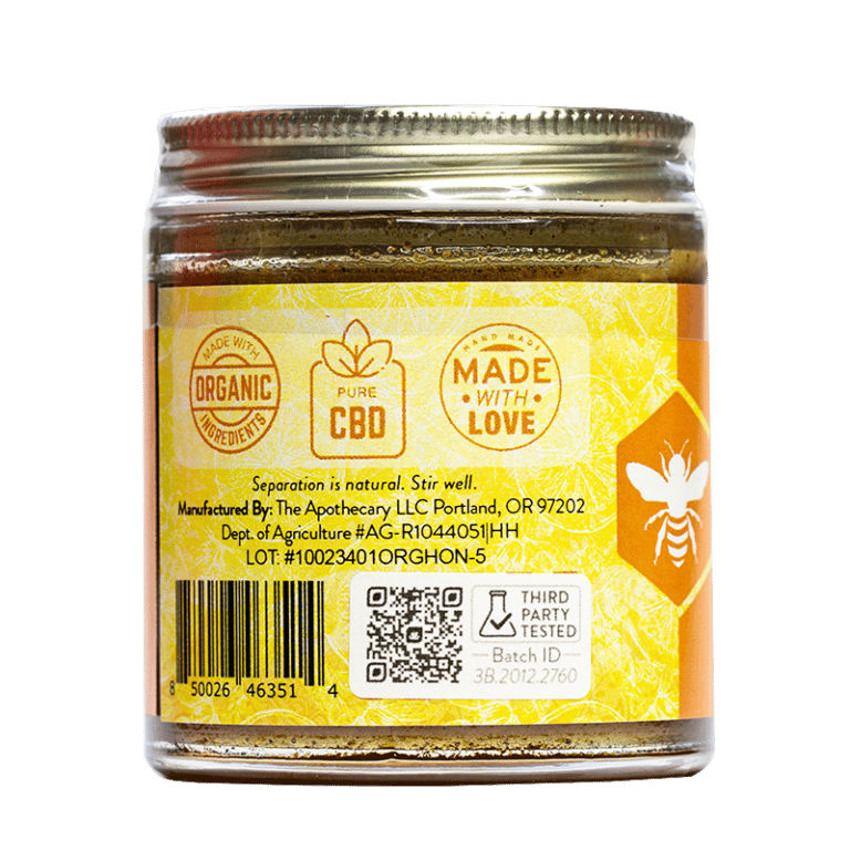 Orange Turmeric | CBD Honey | The Brothers Apothecary